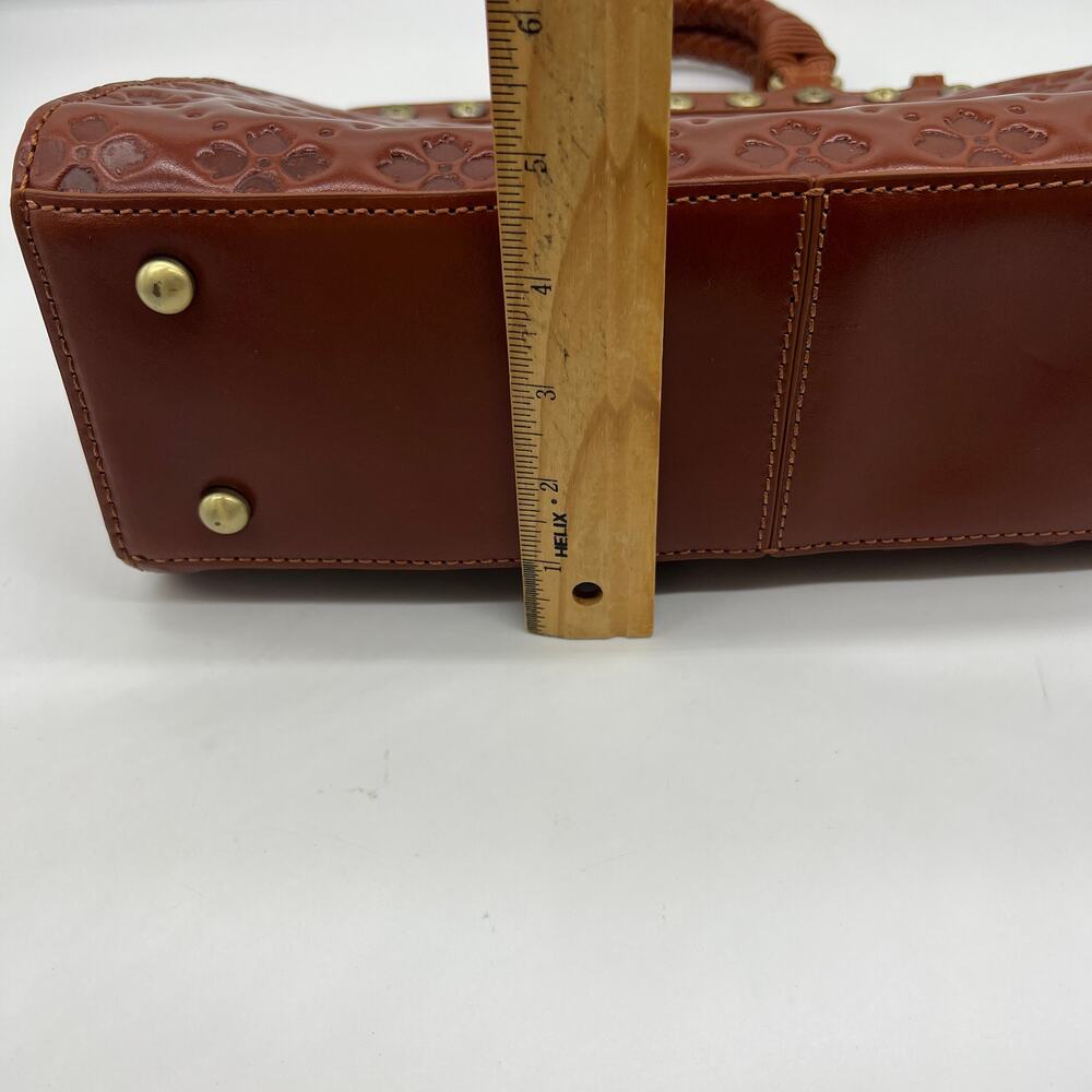 Patricia Nash Womens Purse Discovery Leather Embossed Minor Tan - Picture 12 of 16